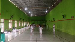 Dojo Karateka Zen-do Kota Agung Binaan Satgas Jalan Lurus Komitmen Terus Cetak Generasi Tangguh
