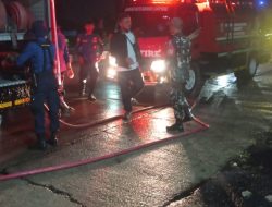 Kebakaran Lahan Kosong Terjadi di Wilayah Kecamatan Rajabasa