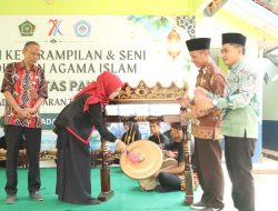 Pembukaan Pentas Seni Pendidikan Agama Islam SMA/SMK se-Kabupaten Pesawaran
