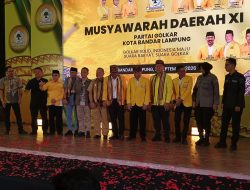 Musyawarah Daerah XI di Gedung Graha Karya Golkar Provinsi Lampung