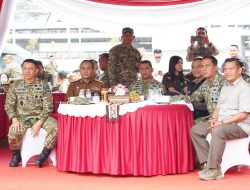 Korem 043/Gatam ikut bazar murah HUT ke-81 TNI di Bandar Lampung