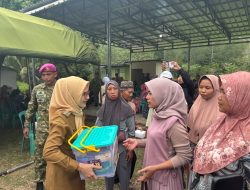 Brigif 4 MAR/BS Menggelar Bakti Sosial dan Penanaman Mangrove Memperingati HUT ke-81 TNI