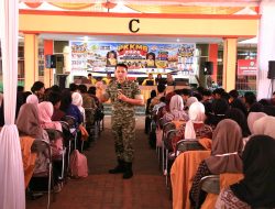 Danrem 043/Gatam Tanamkan Nilai Bela Negara kepada Mahasiswa STKIP PGRI Bandar Lampung