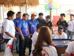 Hadiri Open Tournament Domino Piala Panglima TNI, Jajaran Korem 043/Gatam Perkuat Kedekatan dengan Masyarakat