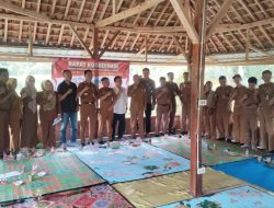 Koordinasi ‘Ngopi Bareng’ di Desa Sinar Mulya