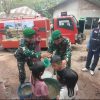 KODIM 0410/KBL Distribusi Air Bersih Serempak di Enam Titik