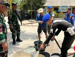 Bakti TNI AD, Air Bersih Mengalir untuk Warga Lampung dan Bengkulu