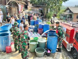 Pelda Sulindra Lakukan Monitoring Penyaluran Bantuan Air Bersih