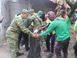 Karya Bakti Pembersihan Pasar di Pasar Tamin
