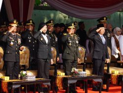 Gema HUT ke-81 TNI di Saburai: TNI Kuat Bersama Rakyat, Indonesia Berdaulat