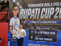 Turnamen Voli Bupati Cup 2026 Digelar di Kalianda