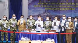 Kasdam XXI/RI Hadiri Pemusnahan Cartridge Vape Narkoba