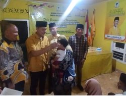 Ketua DPD Golkar Tanggamus beserta Jajaran Santuni Anak Yatim dan Lansia