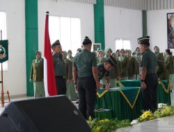 Danrem 043/Gatam Hadiri Sertijab Asintel Kasdam XXI/Radin Inten