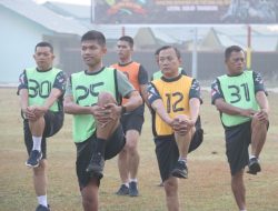 Kodim 0410/KBL Gelar Kegiatan Kesegaran Jasmani Periodik II